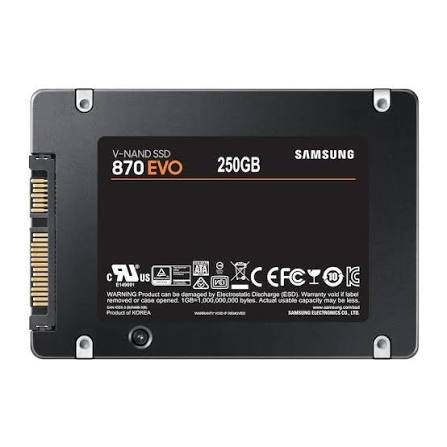Samsung 870 EVO 250GB Black