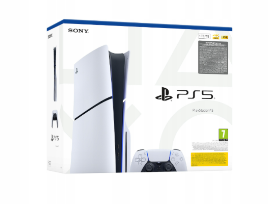 Sony PlayStation 5 Slim Disc Edition 1TB - White