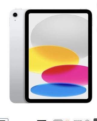 Apple iPad 10.9" (10th Gen) with Wi-Fi - 64GB - Silver