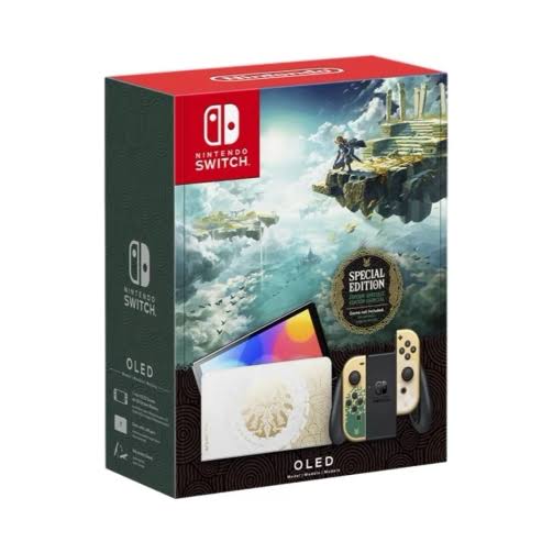 Nintendo Switch OLED Console - Zelda: Tears of the Kingdom Limited Edition