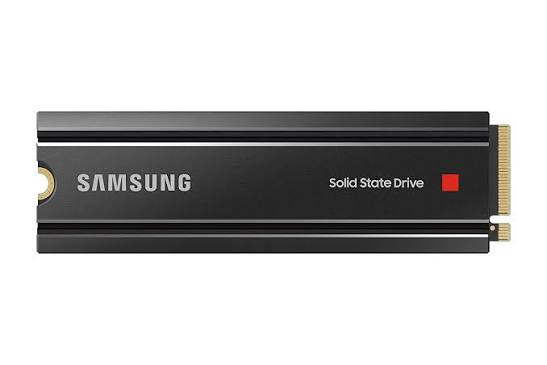 SAMSUNG 980 PRO SSD with Heatsink 1TB PCIe Gen 4 NVMe M.2